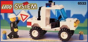 LEGO 6533 Police 4x4 [Classic Town: Police] z instrukcją | city miasto policja samochód policyjny