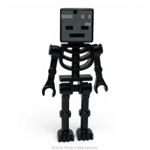 Figurka LEGO min090 Wither Skeleton - Bent Arms [Minecraft] | minifigurka ludzik