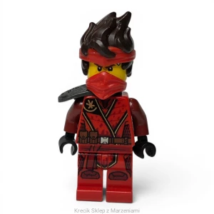Figurka LEGO njo0680 Kai - The Island, Mask and Hair with Bandana [NINJAGO : The Island] | minifigurka ludzik