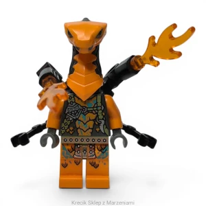 Figurka LEGO njo0738 Cobra Mechanic - Harness Torso, Neck Bracket with Flamethrowers and Mechanical Arms [NINJAGO : Core] | minifigurka ludzik