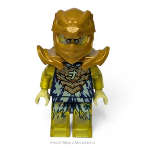 Figurka LEGO njo0797 Jay (Golden Dragon) without Wings [NINJAGO : Crystalized] | minifigurka ludzik