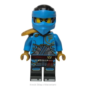 Figurka LEGO njo0885 Nya - Dragons Rising, Tunic with Large Armor Plates, Head Wrap, Shoulder Pad [NINJAGO : Dragons Rising Season 2] | minifigurka ludzik