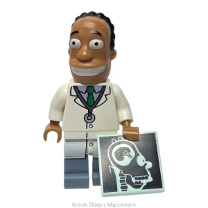 Figurka LEGO sim042 Dr. Hibbert, The Simpsons, Series 2 [Collectible Minifigures : The Simpsons : The Simpsons Series 2] | minifigurka ludzik