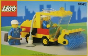 LEGO 6645 Street Sweeper [Classic Town: Traffic] z fragmentem instrukcji | city miasto zamiatarka ulic