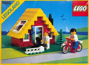 LEGO 6592 Vacation Hideaway (Weekend Cottage) [Classic Town: Building] | city miasto dom domek wakacyjny weekendowy