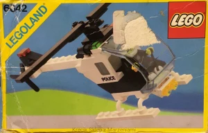 LEGO 6642 Police Helicopter [Classic Town: Police] | city miasto policja helikopter policyjny