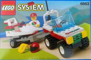 LEGO 6663 Wave Rebel [Classic Town: Harbor] | city miasto Octan motorówka