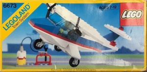LEGO 6673 Solo Trainer [Classic Town: Airport] | city miasto samolot awionetka