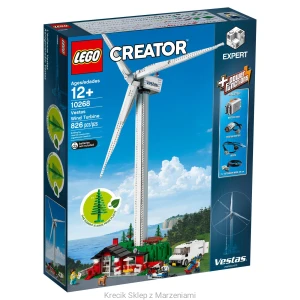 LEGO 10268 Vestas Wind Turbine [Creator: Creator Expert] z instrukcją i pudełkiem | wiatrak turbina wiatrowa
