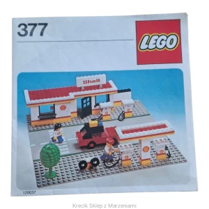 Instrukcja LEGO 377 Shell Service Station [Town : Classic Town : Gas Station]