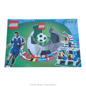 Instrukcja LEGO 3403 Fans' Grandstand with Scoreboard [Sports : Soccer]