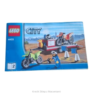 Instrukcja LEGO 4433 Dirt Bike Transporter [Town : City : Off-Road]