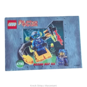 Instrukcja LEGO 4790 Alpha Team Deep Sea Robot Diver [Alpha Team : Mission Deep Sea]