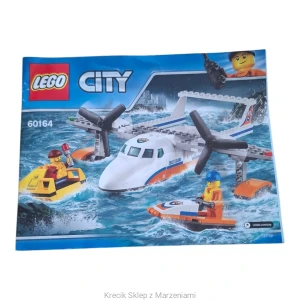 Instrukcja LEGO 60164 Sea Rescue Plane [Town : City : Coast Guard]