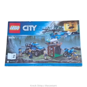 Instrukcja LEGO 60174 Mountain Police Headquarters [Town : City : Police]