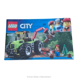 Instrukcja LEGO 60181 Forest Tractor [Town : City : Farm]
