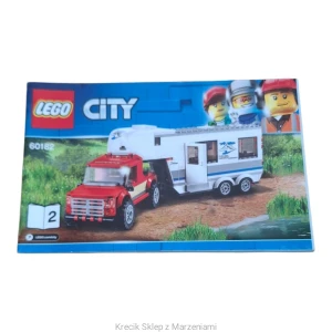 Instrukcja LEGO 60182 Pickup & Caravan [Town : City : Recreation]