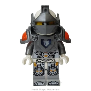 Figurka LEGO nex001 Lance Richmond - Flat Silver Visor and Armor [NEXO KNIGHTS] | minifigurka ludzik