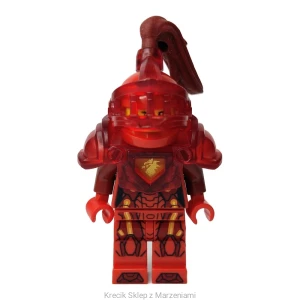 Figurka LEGO nex031 Macy Halbert - Trans-Red Visor and Armor (Ultimate Macy) [NEXO KNIGHTS] | minifigurka ludzik
