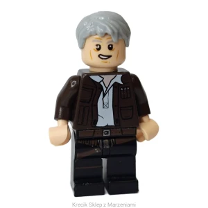 Figurka LEGO sw0675 Han Solo, Old (Lopsided Grin) [Star Wars : Star Wars Episode 7] | minifigurka ludzik
