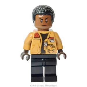 Figurka LEGO sw0676 Finn - Medium Nougat Jacket, Black Legs [Star Wars : Star Wars Episode 7] | minifigurka ludzik