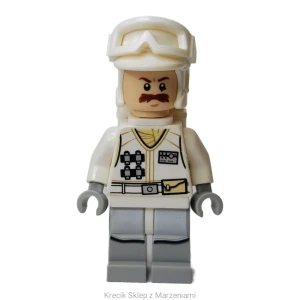 Figurka LEGO sw0760 Hoth Rebel Trooper White Uniform (Moustache) [Star Wars : Star Wars Episode 4/5/6] | minifigurka ludzik