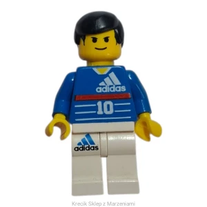 Figurka LEGO soc044 Soccer Player - Adidas Number 10 with ZIDANE on Back [Sports : Soccer] | minifigurka ludzik