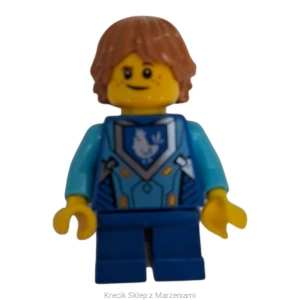 Figurka LEGO nex036 Robin Underwood - Hair, Blue Short Legs [NEXO KNIGHTS] | minifigurka ludzik