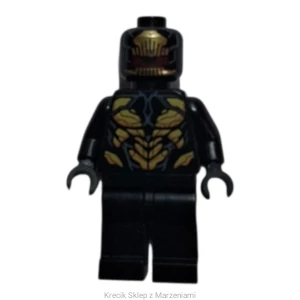 Figurka LEGO sh0872 Outrider - Torso with Short Dark Bluish Gray Tips at Neck [Super Heroes (Marvel) : The Infinity Saga] | minifigurka ludzik