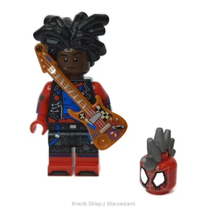 Figurka LEGO colspi02 Hobie Brown / Spider-Punk, Spider-Man Across the Spider-Verse [Collectible Minifigures : Super Heroes : Spider-Man Across the Spider-Verse] | minifigurka ludzik