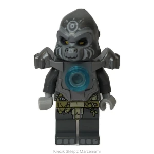Figurka LEGO loc048 Grumlo - Flat Silver Heavy Armor [LEGENDS OF CHIMA] | minifigurka ludzik
