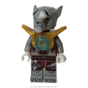 Figurka LEGO loc052 Worriz - Pearl Gold Armor [LEGENDS OF CHIMA] | minifigurka ludzik