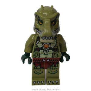 Figurka LEGO loc123 Crocodile Warrior 2 [LEGENDS OF CHIMA] | minifigurka ludzik
