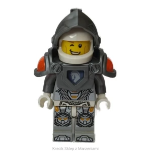 Figurka LEGO nex028 Lance Richmond - Flat Silver Visor and Armor, Jet Pack [NEXO KNIGHTS] | minifigurka ludzik