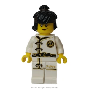 Figurka LEGO njo0345 Cole - White Wu-Cru Training Gi [NINJAGO : (Other)] | minifigurka ludzik