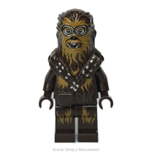 Figurka LEGO sw0948 Chewbacca - Dark Brown, Medium Nougat Fur, Crossed Bandoliers, Goggles [Star Wars : Star Wars Solo] | minifigurka ludzik
