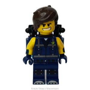 Figurka LEGO tlm174 Rex Dangervest - Smile, Teeth / Angry with Jet Pack [The LEGO Movie 2] | minifigurka ludzik