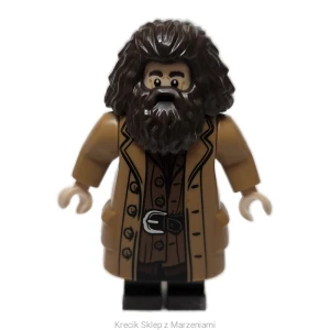 Figurka LEGO hp144 Rubeus Hagrid - Medium Nougat Topcoat with Buttons [Harry Potter] | minifigurka ludzik