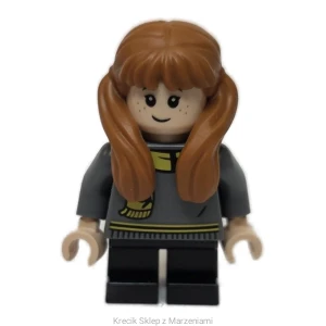 Figurka LEGO hp521 Susan Bones - Hufflepuff Sweater and Scarf, Black Short Legs [Harry Potter] | minifigurka ludzik