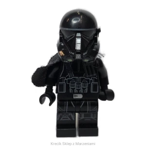 Figurka LEGO sw0796 Imperial Death Trooper - Black Armor with Ammo Pouch and Grenades, Pauldron (Specialist / Commander) [Star Wars : Star Wars Rogue One] | minifigurka ludzik