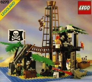 LEGO 6270 Forbidden Island [Pirates: Classic Pirates] | piraci pirat wyspa rozbitków
