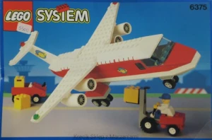 LEGO 6375 Trans Air Carrier (Transair Carrier) [Classic Town: Cargo] | city miasto samolot towarowy airport