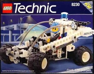 LEGO 8230 Coastal Cop Buggy / Police Buggy / Miami Police Patrol / Miami Beach Patrol [Technic: Model: Off-Road: Police] | policja samochód