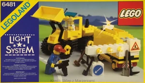 LEGO 6481 Construction Crew [Classic Town: Construction] | city miasto koparka ładowarka budowa 9V