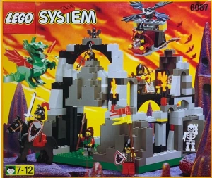 LEGO 6087 Witch's Magic Manor [Castle: Fright Knights] z instrukcją | zamek rycerze czarownica wiedźma smok jaskinia czarownicy Dark Forest