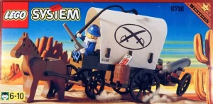 LEGO 6716 Weapons Wagon [Western: Cowboys] | dziki zachód dyliżans powóz transport broni