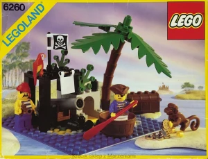LEGO 6260 Shipwreck Island [Pirates: Classic Pirates] | piraci pirat wyspa rozbitkowie