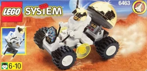 LEGO 6463 Lunar Rover [Town: Space Port] z instrukcją i pudełkiem | city miasto kosmos pojazd kosmiczny