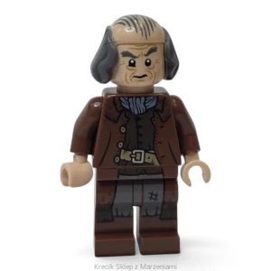 Figurka LEGO hp353 Argus Filch - Bald on Top, Reddish Brown Coat, Dark Brown Vest, Printed Legs [Harry Potter] | minifigurka ludzik