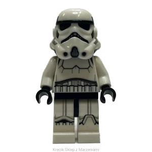 Figurka LEGO sw1137 Imperial Stormtrooper - Male, Dual Molded Helmet with Light Bluish Gray Panels on Back, Light Nougat Head, Frown [Star Wars : Star Wars Episode 4/5/6] | minifigurka ludzik